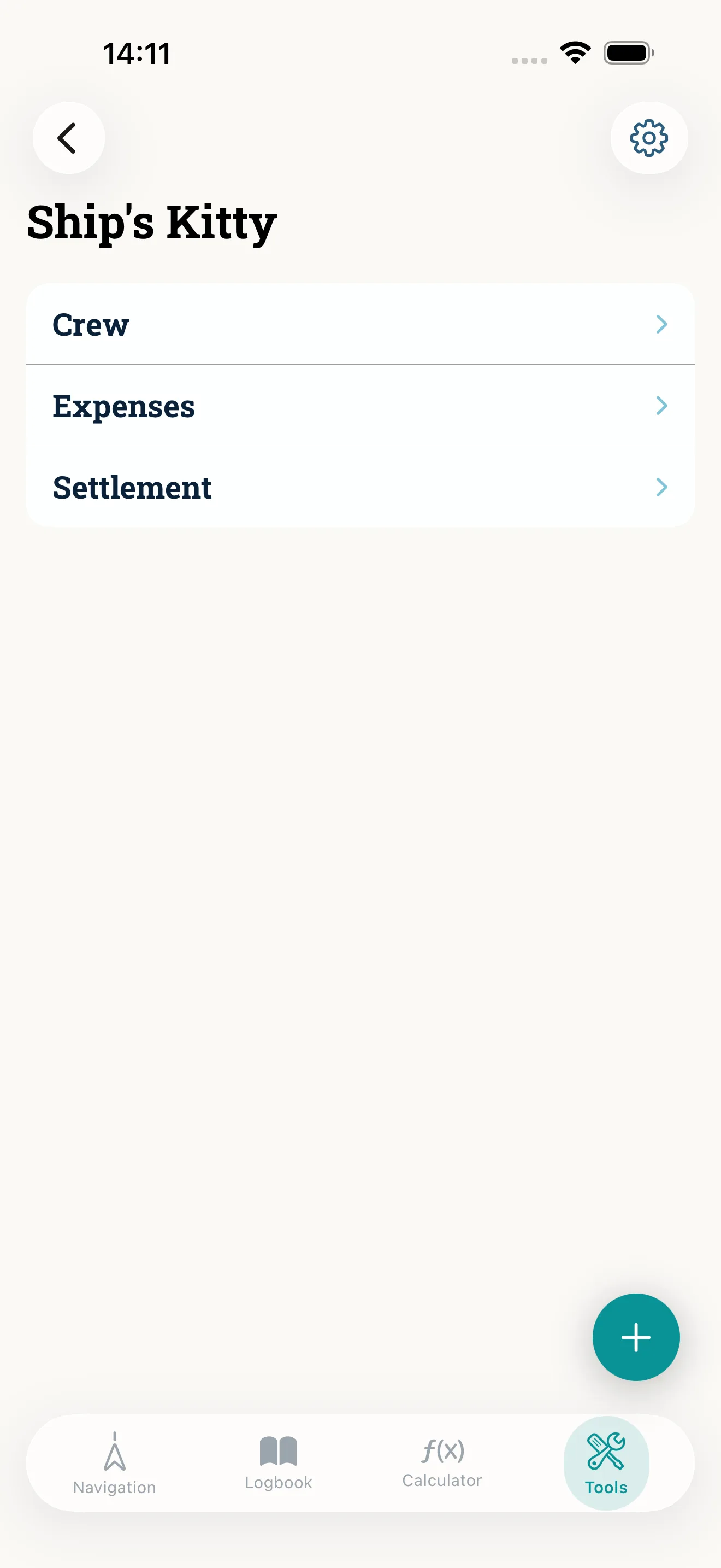 NauticCalc app screenshot