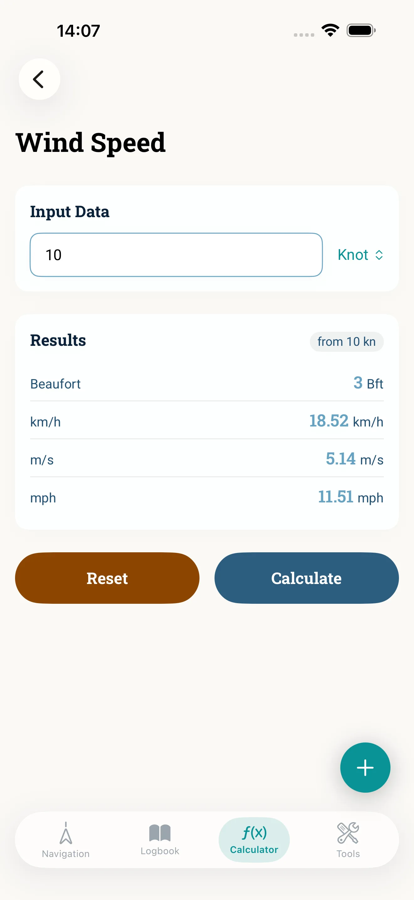 How it looks in the app