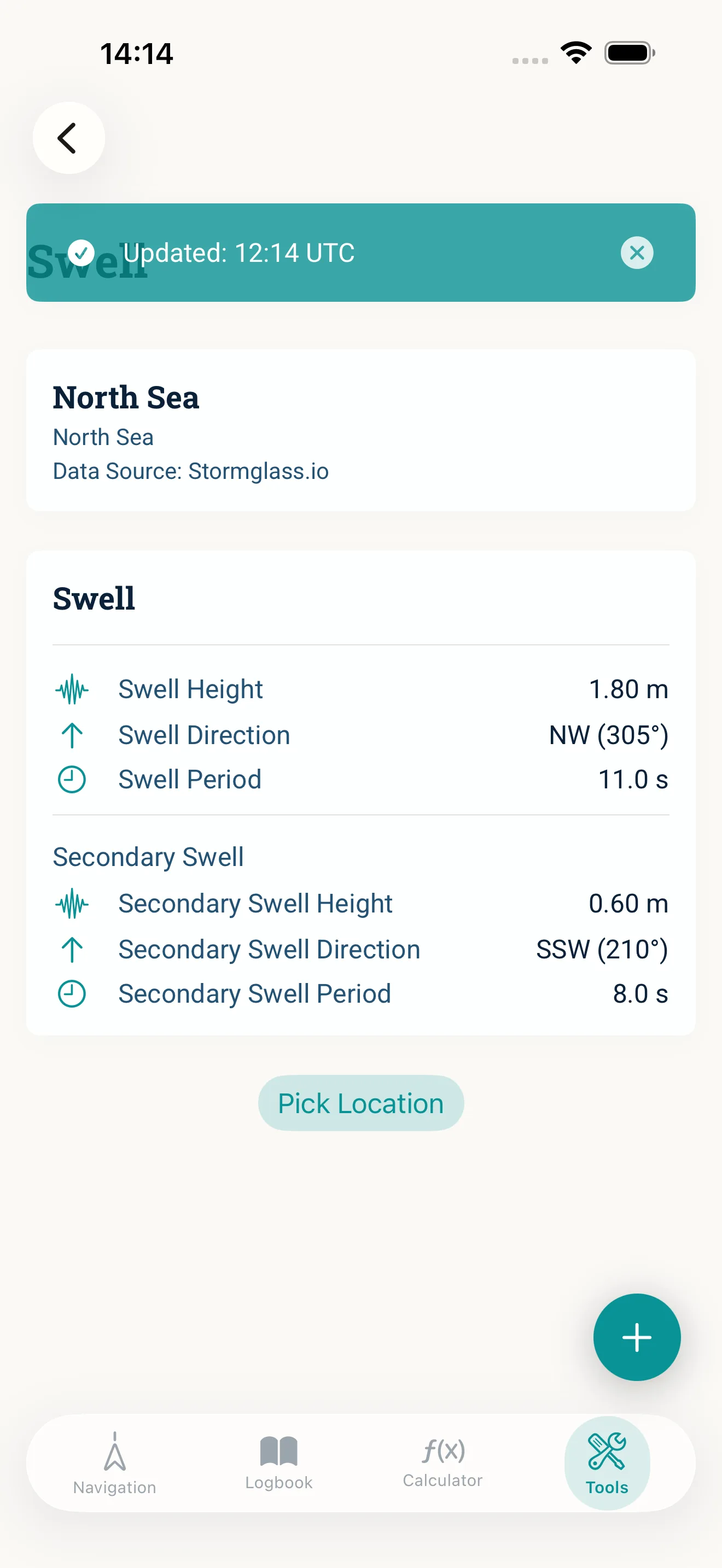 How it looks in the app