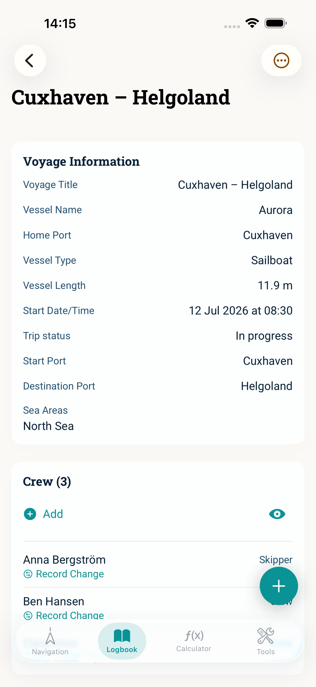 Logbook